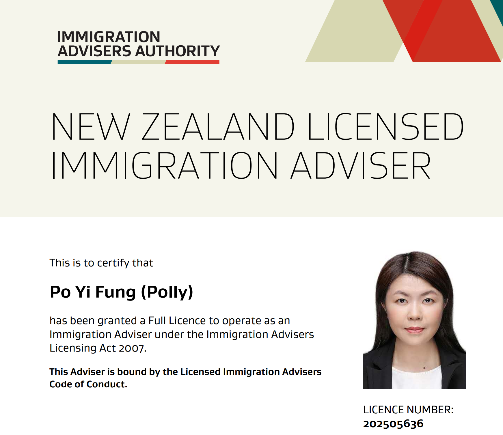 New Zealand Licensed Immigration Adviser